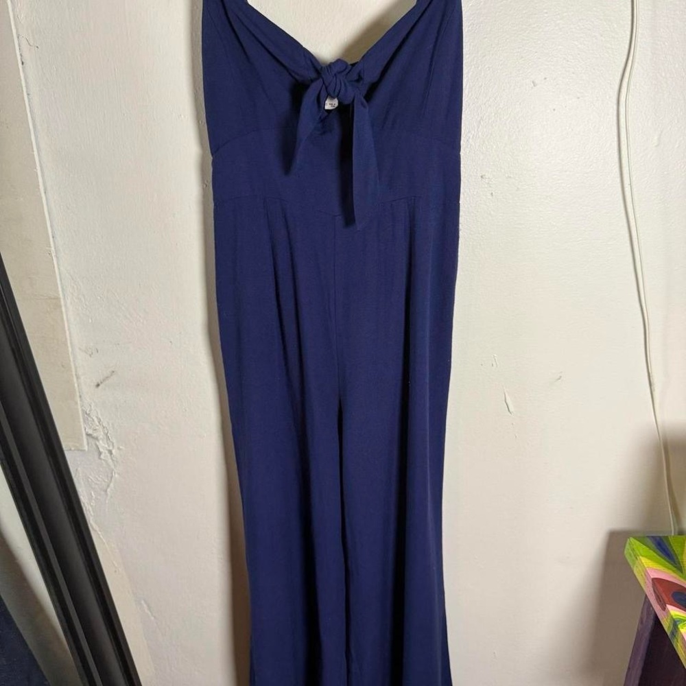 Elegant Navy Jumpsuit